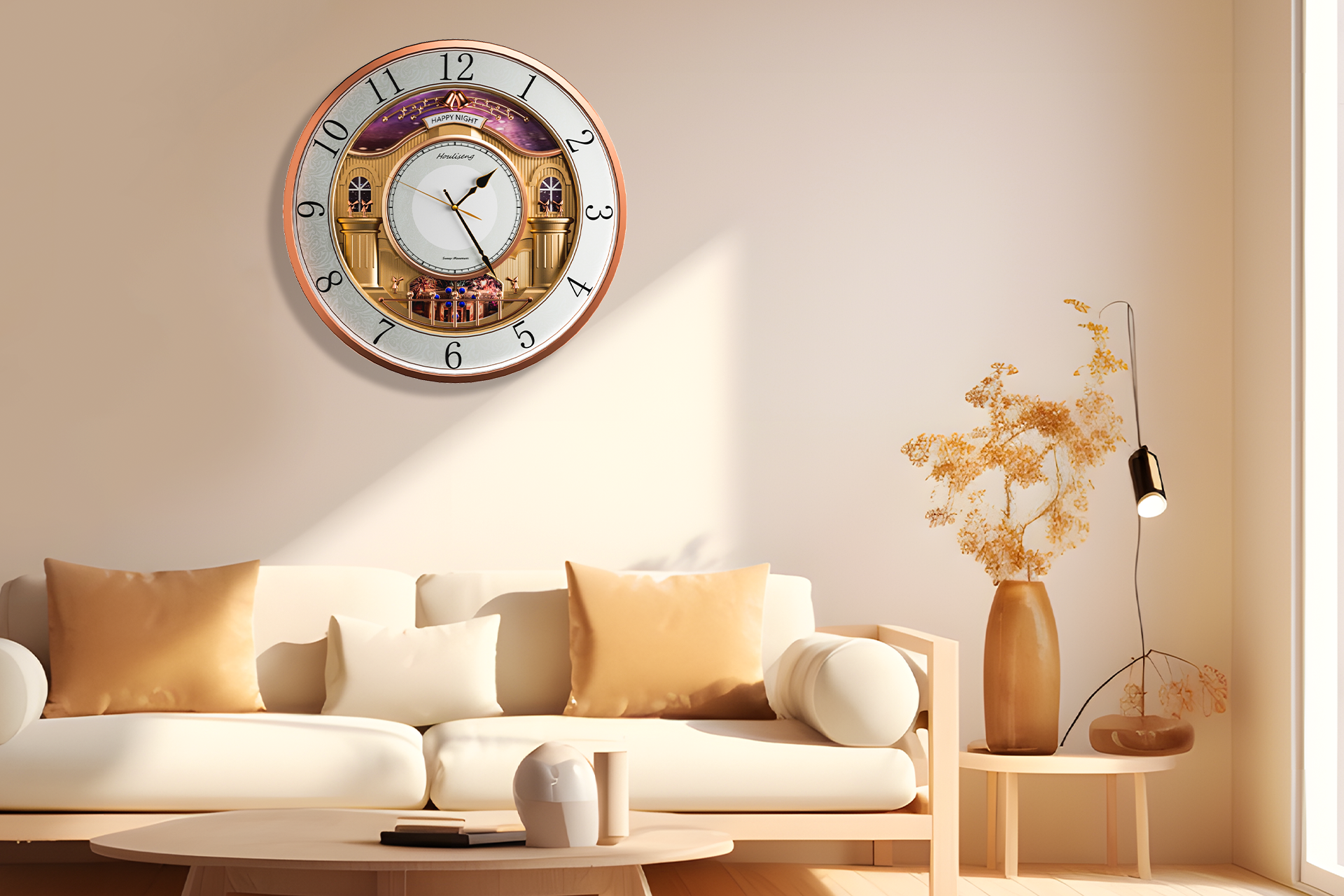 Houliseng Modern Decor Style Wall Clock Collection